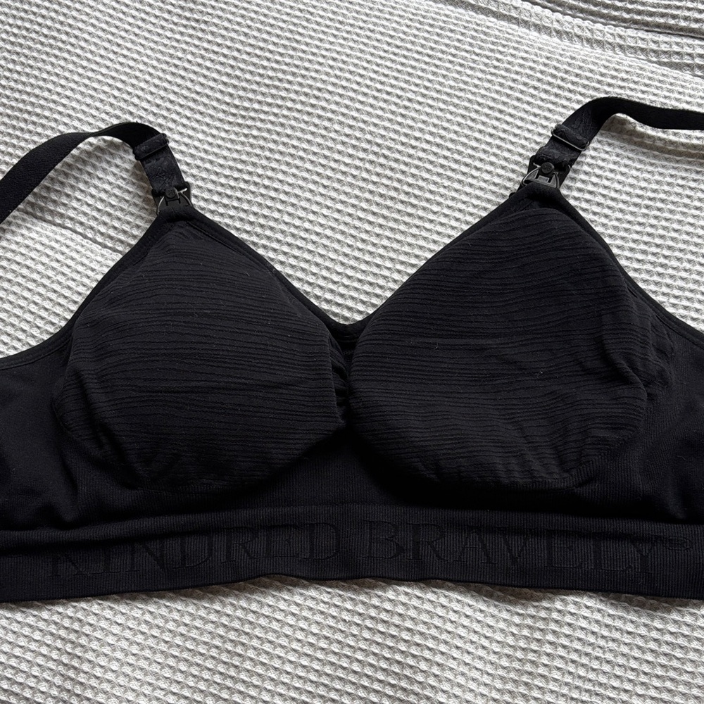 Kindred Bravely Black Nursing Pumping Bra